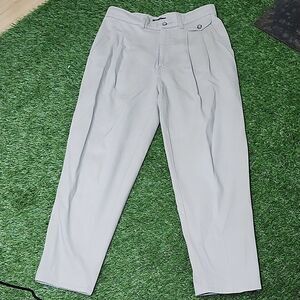 Denver Hayes Light Gray Dress Pants Vintage Made In Canada